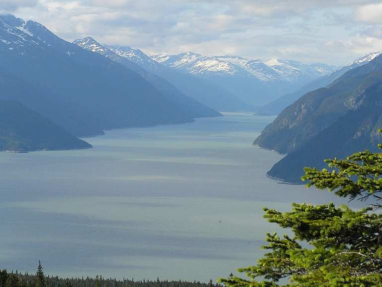 Mont Riley de Mud Bay — Haines, Tongass National Forest | randonnée ...