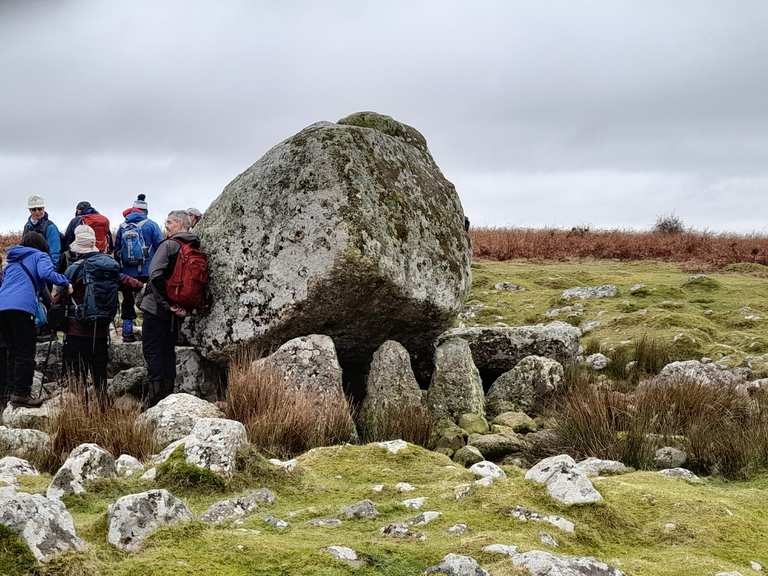 King Arthur stone..reynoldston. Gower.. Wanderungen und Rundwege komoot