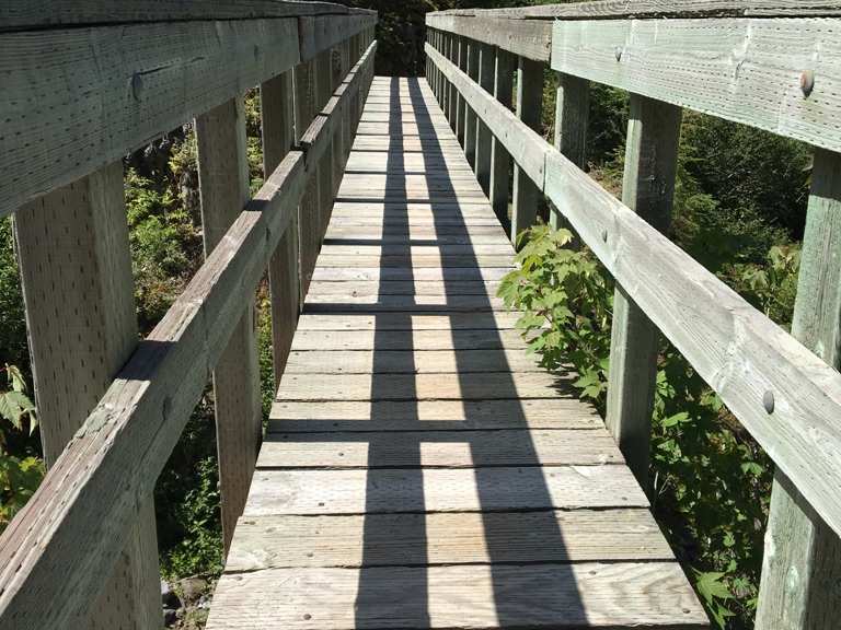 Sheep Canyon and bridge: Wanderungen und Rundwege | komoot