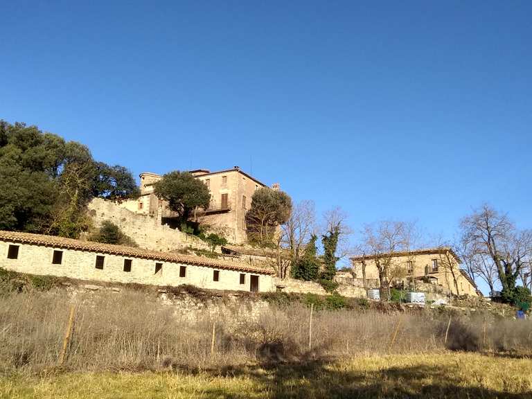 Castell de Savassona Wanderungen und Rundwege komoot