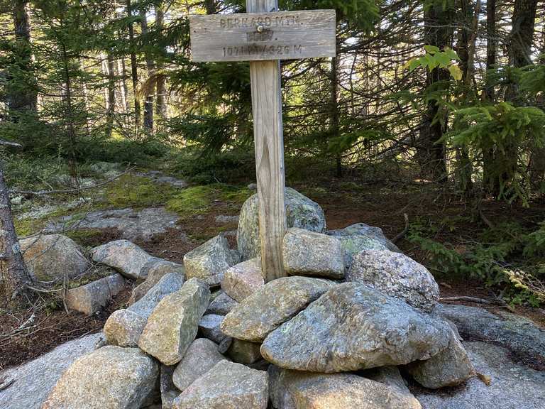 Mansell to Bernard Mountain via Perpendicular Trail Loop — Acadia