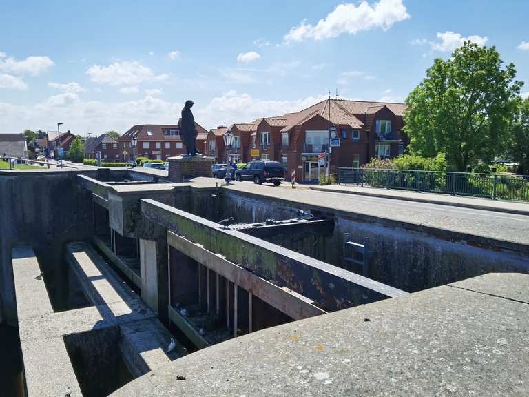 Blick ins Dornumersieler Tief Wanderungen und Rundwege komoot