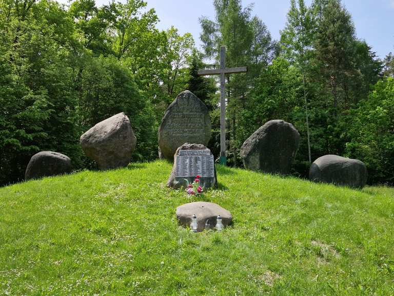 Szewnia Dolna Wojda Lus Roztoczański National Park wandeling Komoot