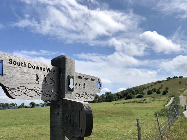 Top of South Downs Routes for Walking and Hiking | Komoot