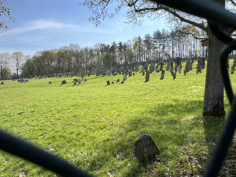 Judenfriedhof: Wanderungen und Rundwege | komoot