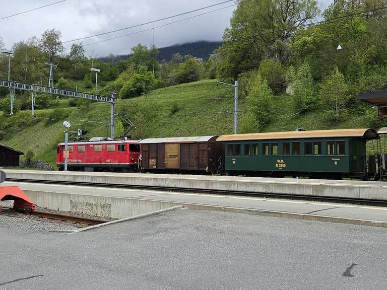 Bahnhof Filisur Wanderungen und Rundwege komoot