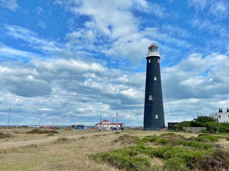 Dungeness Old Lighthouse  Hiking & Cycling Routes | Komoot