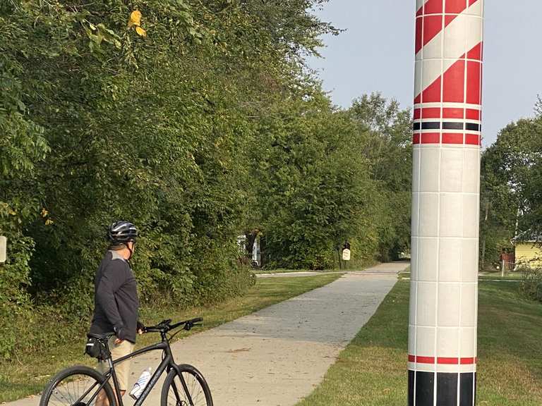 Circuito Raccoon River Valley Trail - Des Moines Comienzas tu Ruta en ...