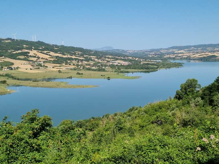 Lago di Conza Rennradfahren und Rennradtouren komoot