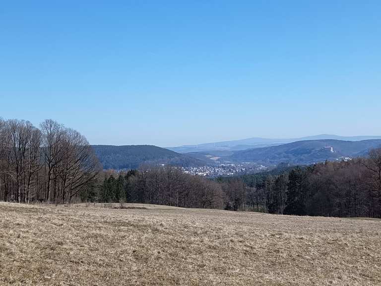 Blick auf Veitlahm Wanderungen und Rundwege komoot