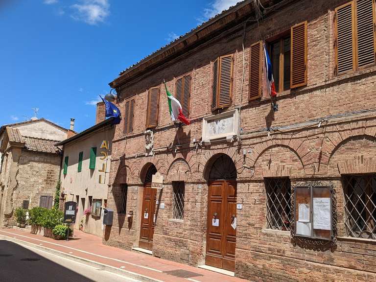 Monteroni d'Arbia Rennradfahren und Rennradtouren komoot