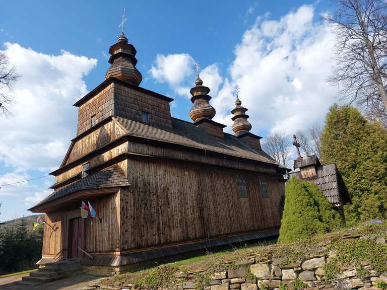 Cerkiew z 1854r Wisłok Wielki Radtouren und Radwege komoot