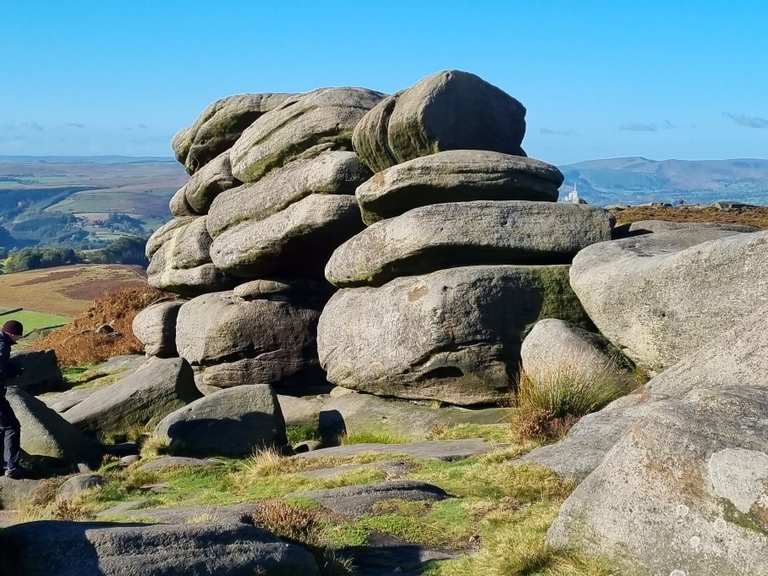 Stanage Edge loop from Hathersage — Peak District National Park | run ...