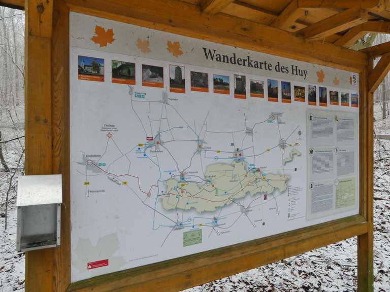 Wanderkarte Huy Wanderungen und Rundwege komoot