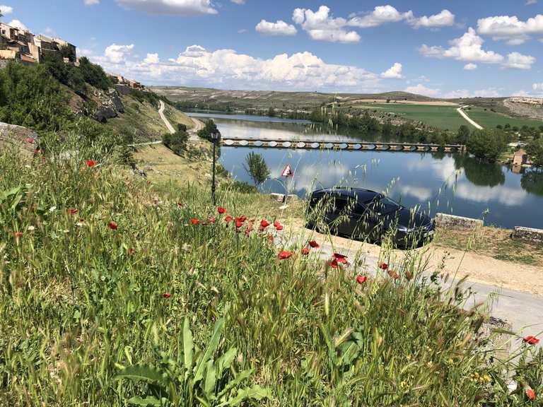 Congosto Río Riaza — from Aranda del Duero — circular through the Hoces ...