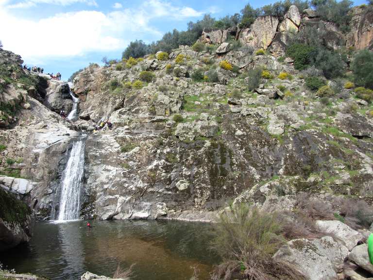 Aussichtspunkt Cerro del Calvario y Casacada El Chorro von Almadén de