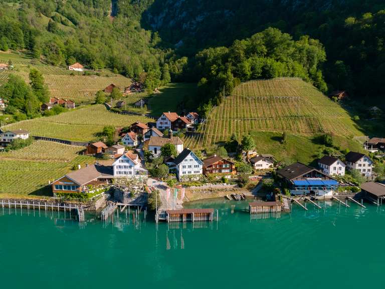 Riviera Walensee Weesen - Quinten | Wanderung | Komoot