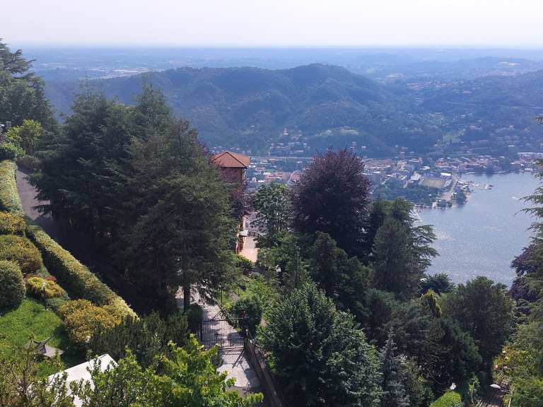 Como Brunate funicular Routes for Walking and Hiking Komoot