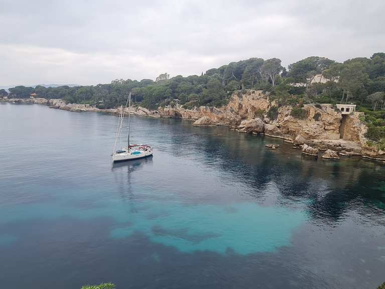 Plage de la Baie des Milliardaires Wanderungen und Rundwege komoot