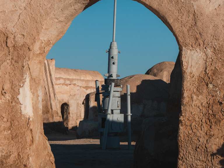 Mos Espa Star Wars Set Radtouren und Radwege komoot