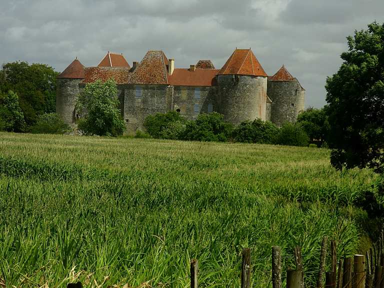 Château de la MotteJosserand Wanderungen und Rundwege komoot