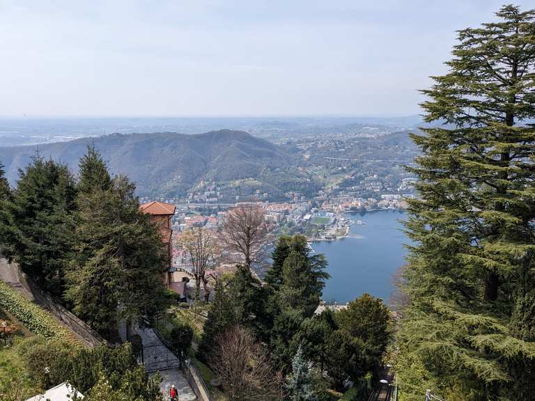 Como Brunate funicular Routes for Walking and Hiking Komoot