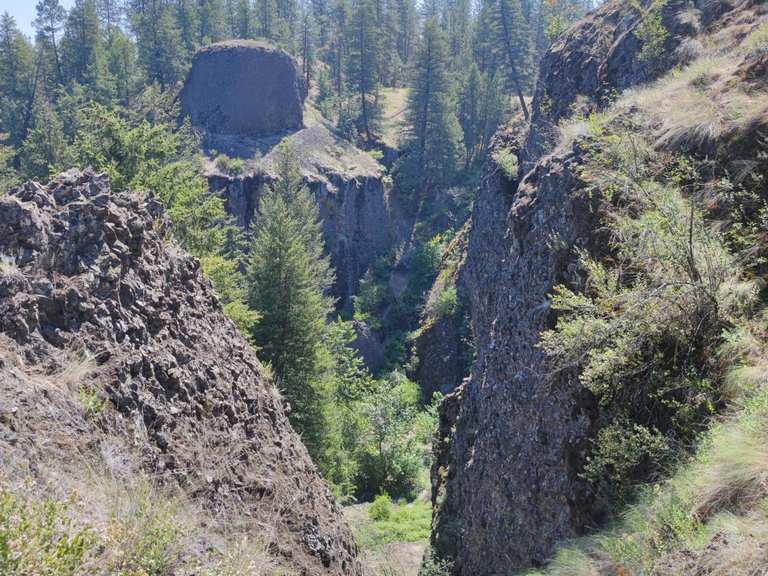 Deep Creek Canyon Overlook loop — Riverside State Park | hike | Komoot