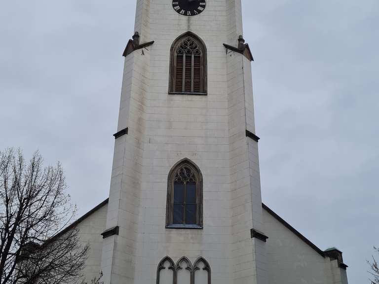 Evangelische pfarrkirche wels wanderungen und rundwege komoot
