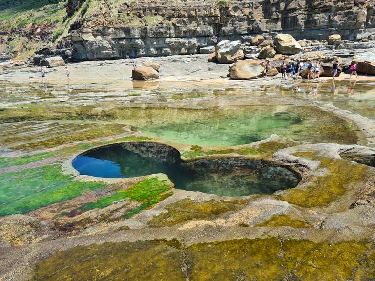 Figure Eight Pools via Burgh Ridge Track | hike | Komoot