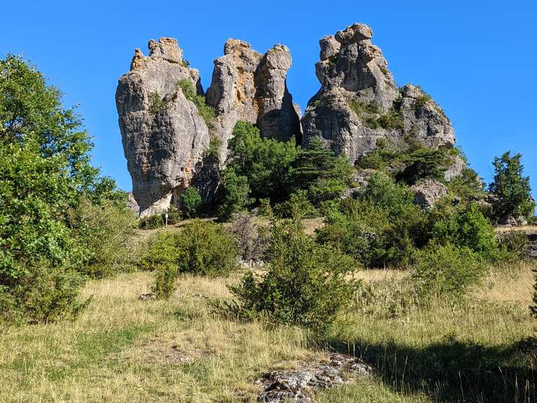 Corniches du Rajol – boucle au départ de la Roque-Sainte-Marguerite ...