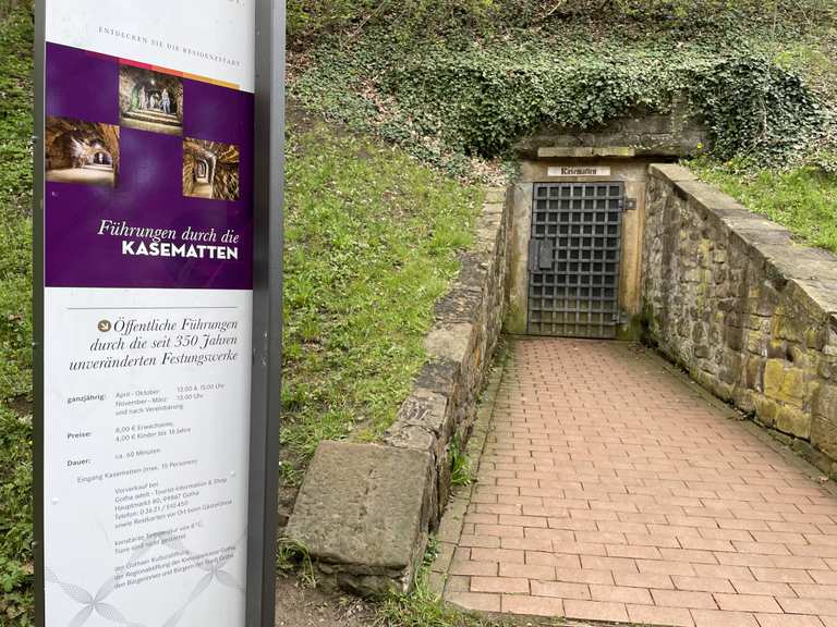 Kasematten in Gotha : percorsi escursionistici e trekking | Komoot