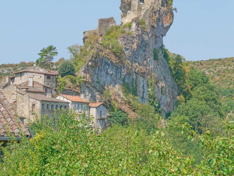 Château De Bruniquel, Penne Et St Antonin Noble Val — Loop In The Forêt 