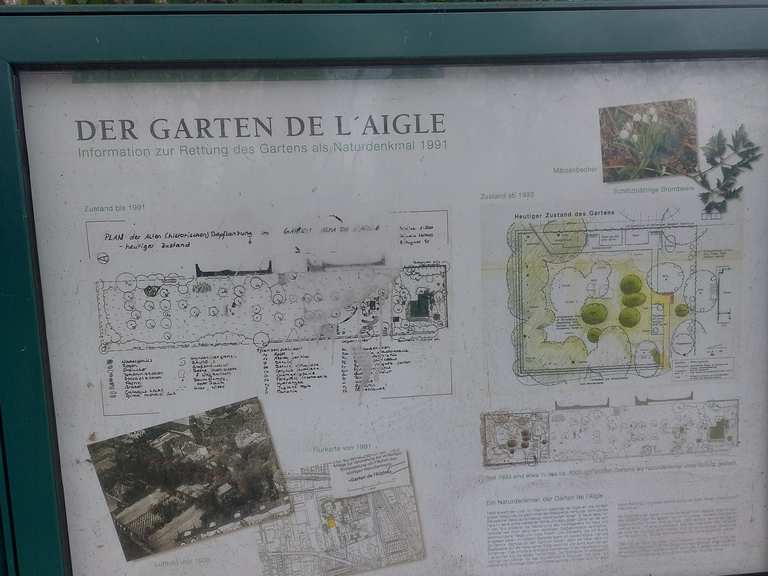 Garten der Alma de l´Aigle Wanderungen und Rundwege komoot
