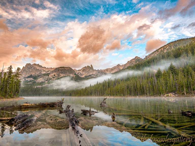 Hell Roaring Lake — Hell Roaring Trailhead — Sawtooth Wilderness Area ...