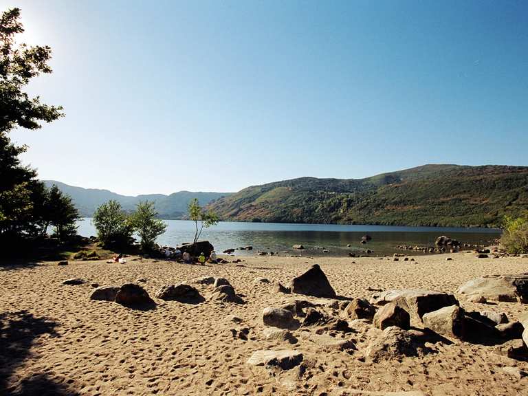 Lago de Sanabria por la senda de los Monjes — running circular por el