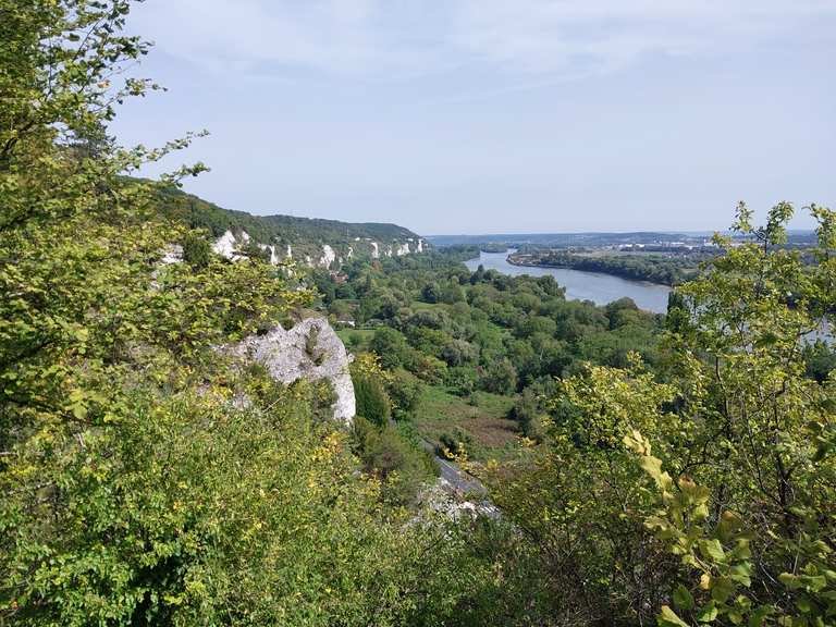 Falaises blanches, les Roches d’Orival - Itinéraires de rando et marche ...