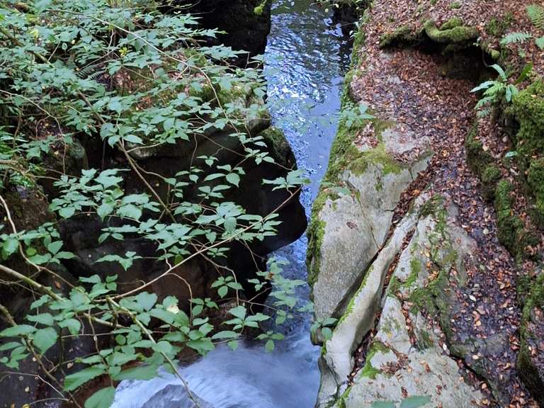 Clydach Gorge bridge: Wanderungen und Rundwege | komoot