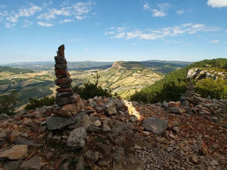 Piédestal de Fontaneilles Wanderungen und Rundwege komoot