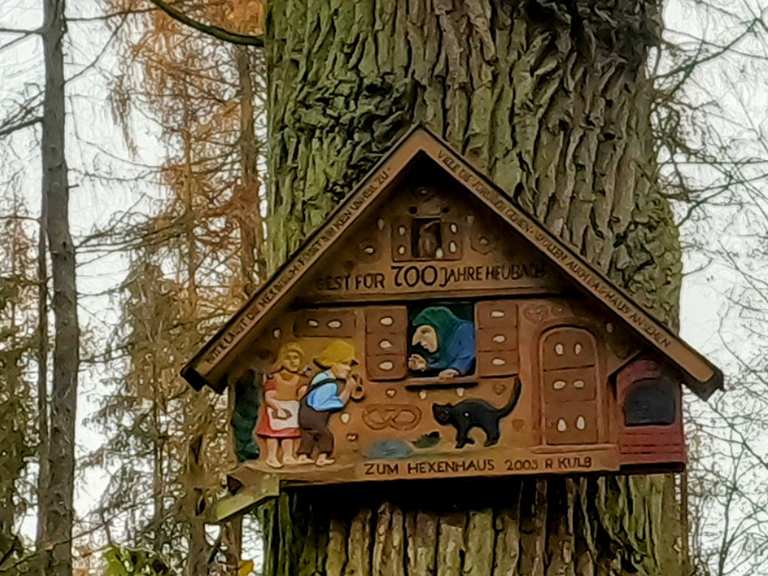 Heubacher Hexenhuschen  Rdelshuschen Waldhtte Runde von Dorndiel |  Wanderung | Komoot