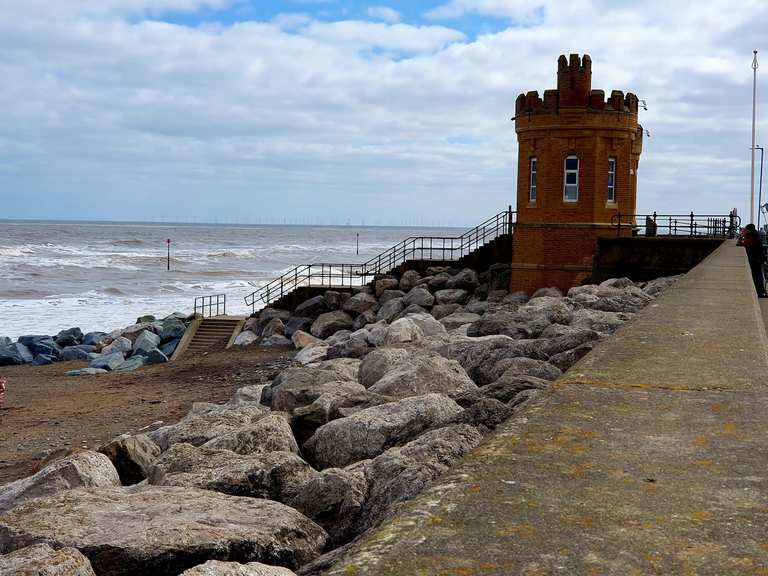 Withernsea promenade Rennradfahren und Rennradtouren komoot