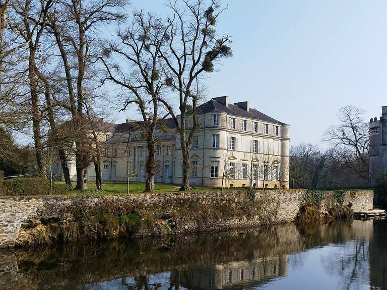 Château de la Bourgonnière Radtouren und Radwege komoot