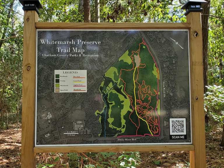 Whitemarsh Island Preserve Trail Loop — Savannah, Georgia | randonnée ...