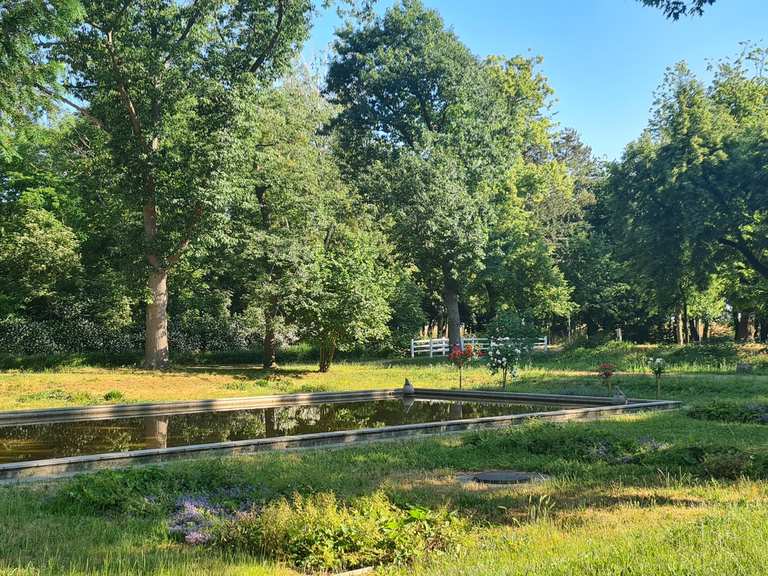 Kurhaus Bad Schmiedeberg Großer Lausiger Teich Runde von Pretzsch