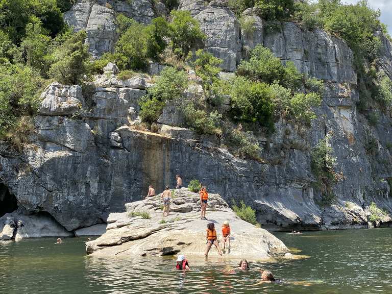 Presqu'île de Casteljau und die Fuchshöhle — Runde in der ...