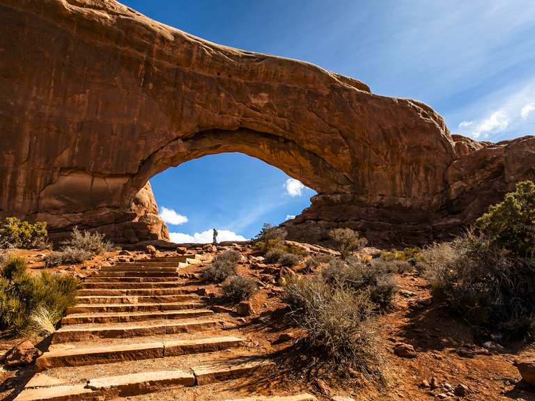 The Windows View and Double Arch from The Windows — Arches National ...