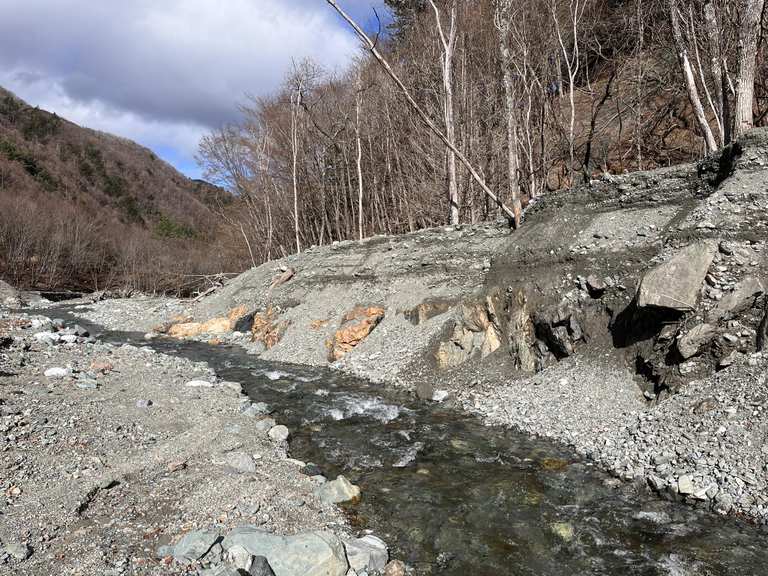 Ankō Outcrop (Japan Median Tectonic Line) Radtouren und Radwege komoot