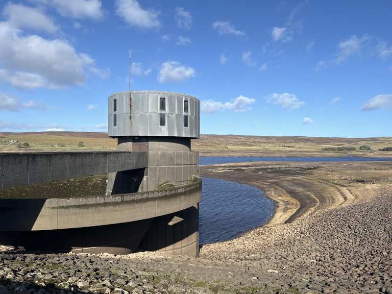 High Shaws Laithe and Valve Tower loop from Grimwith Reservoir Car Park