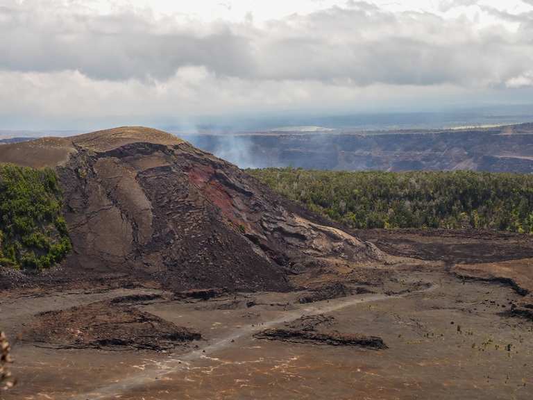 Kīlauea Iki Crater via Uēaloha (Byron Ledge Trail) and Devastation ...