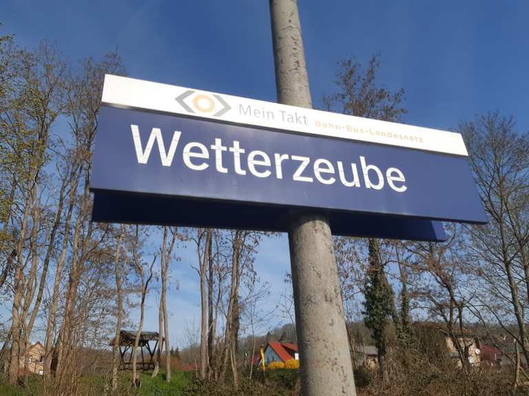 Bahnhof Wetterzeube & Infos Wanderungen und Rundwege komoot