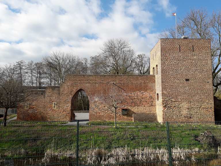 Burg Hüls Heimatverein Hüls e. V. Wanderungen und Rundwege komoot